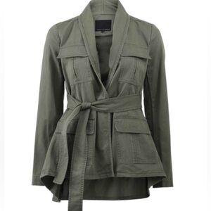 Marisa Webb Peplum Cut Military Jacket